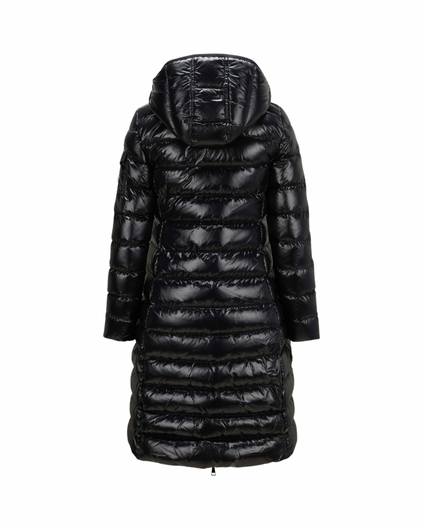 Moncler Moka Down Parka Coat In Black