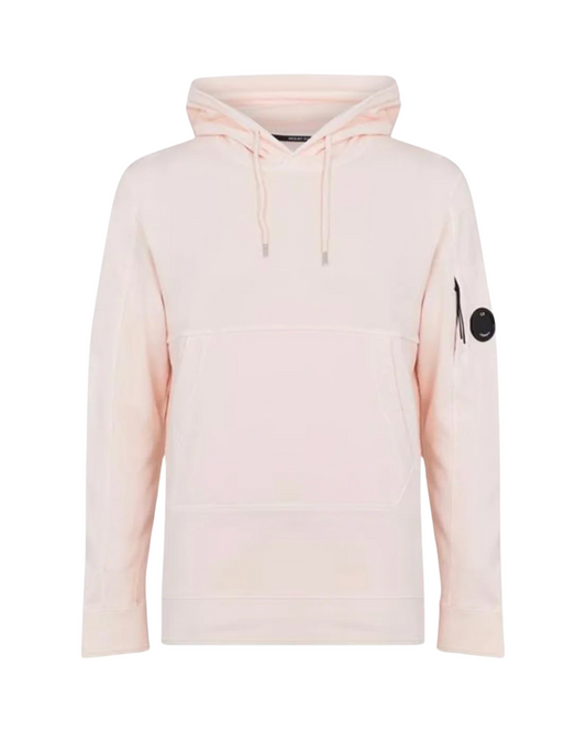 CP Company Lens Hoodie In Apricot