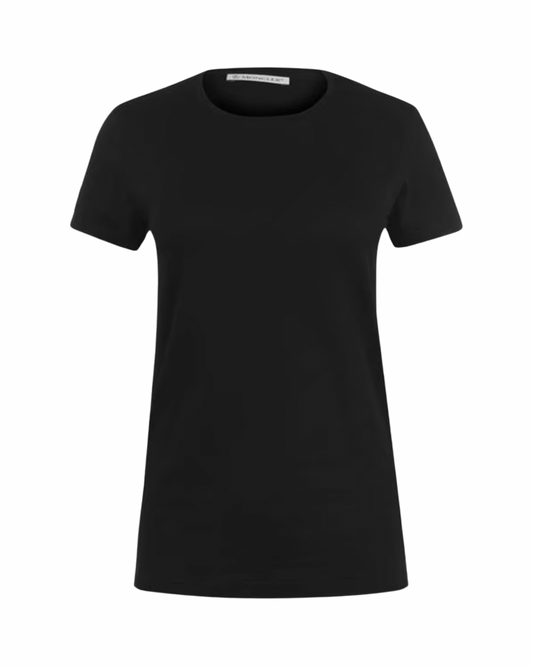 Moncler Logo T-shirt In Black