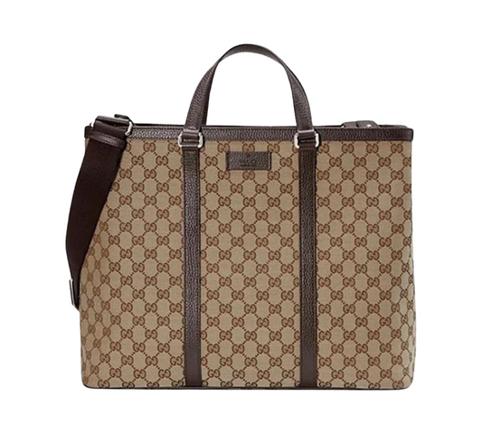 Gucci GG Supreme Monogram Canvas Tote Bag