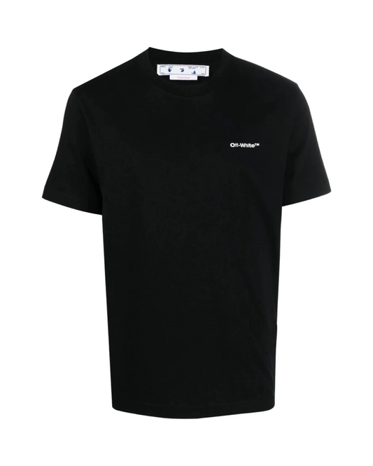 Off-White Logo T-shirt In Black