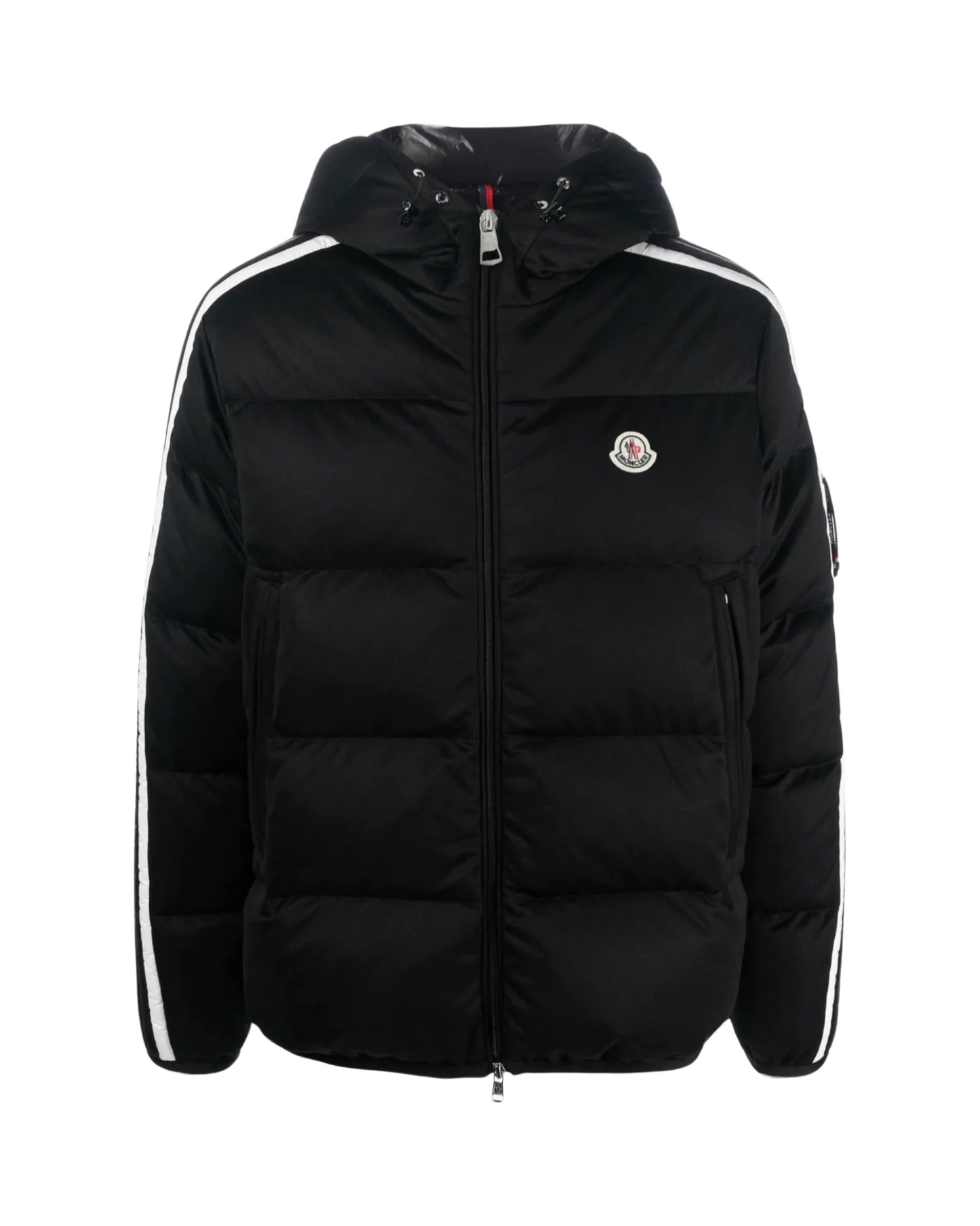 Moncler Sanbesan Down Puffer Coat In Black