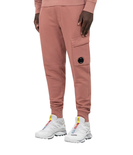 CP Company Lens Joggers In Pale Mauve