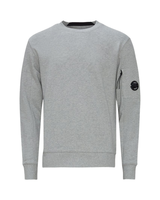 CP Company Lens Sweater In Grey