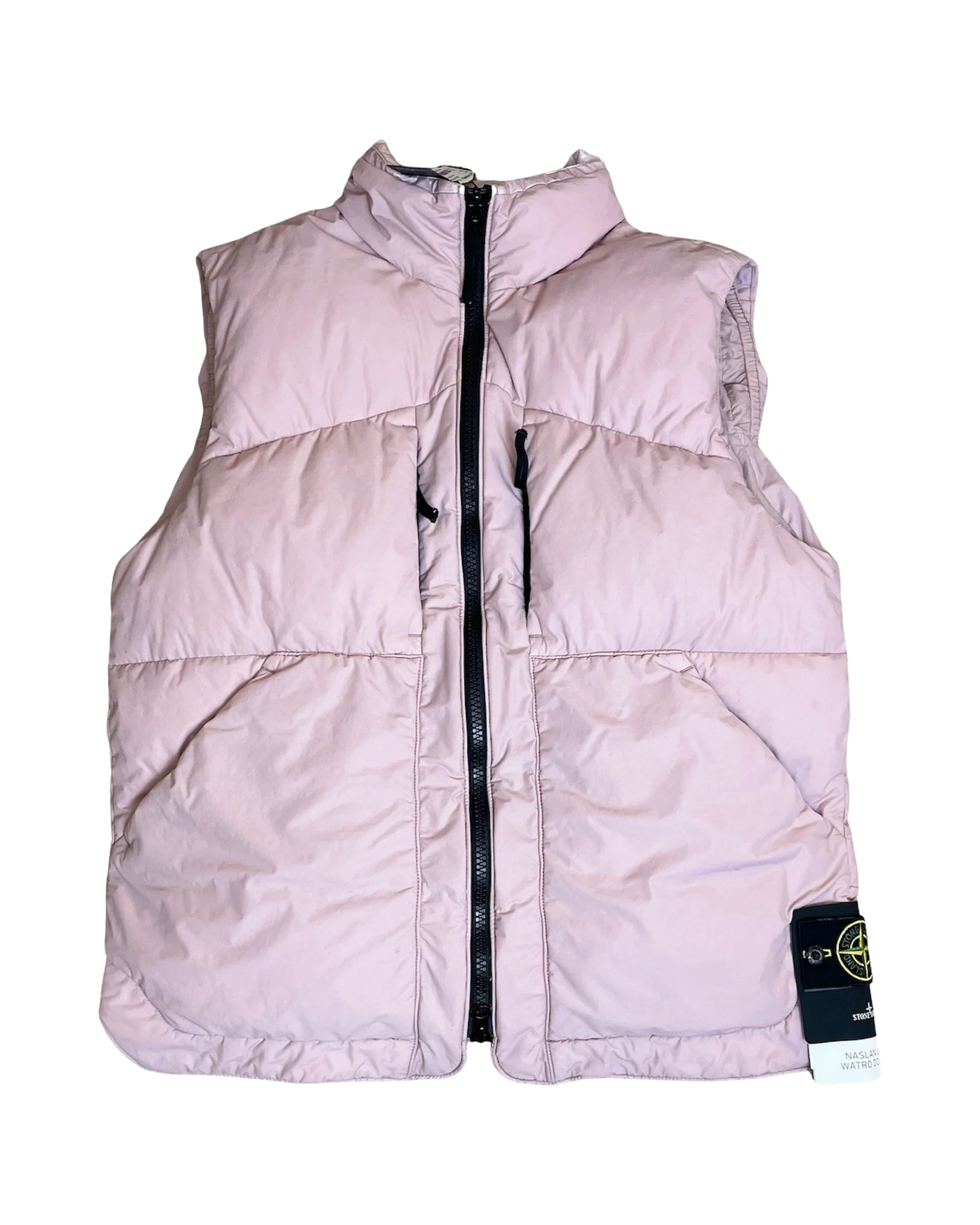 Stone Island Naslan Light Watro Down Bodywarmer In Rose