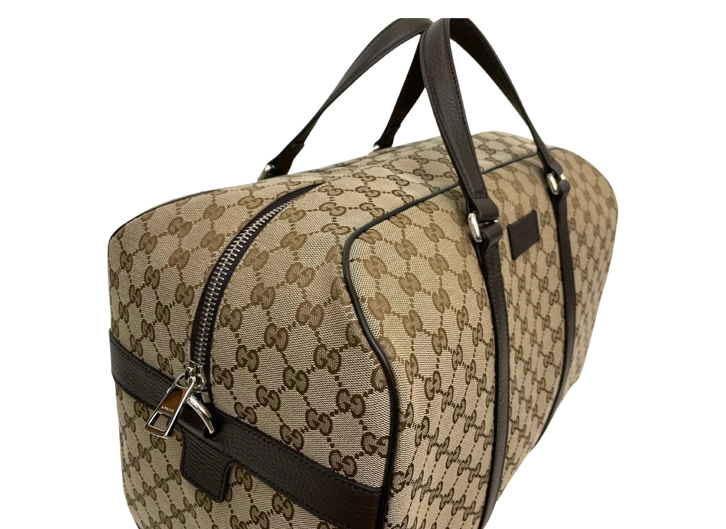 Gucci GG Supreme Monogram Canvas Duffle Bag