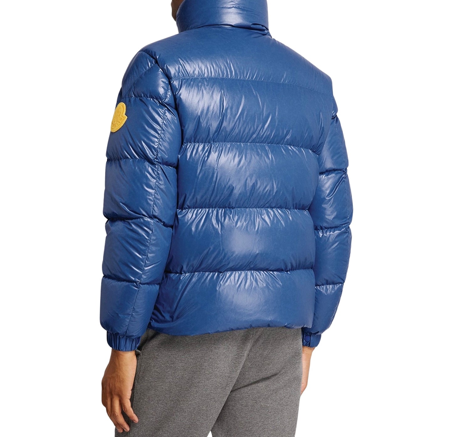 Moncler Dervo Down Puffer Coat In Blue