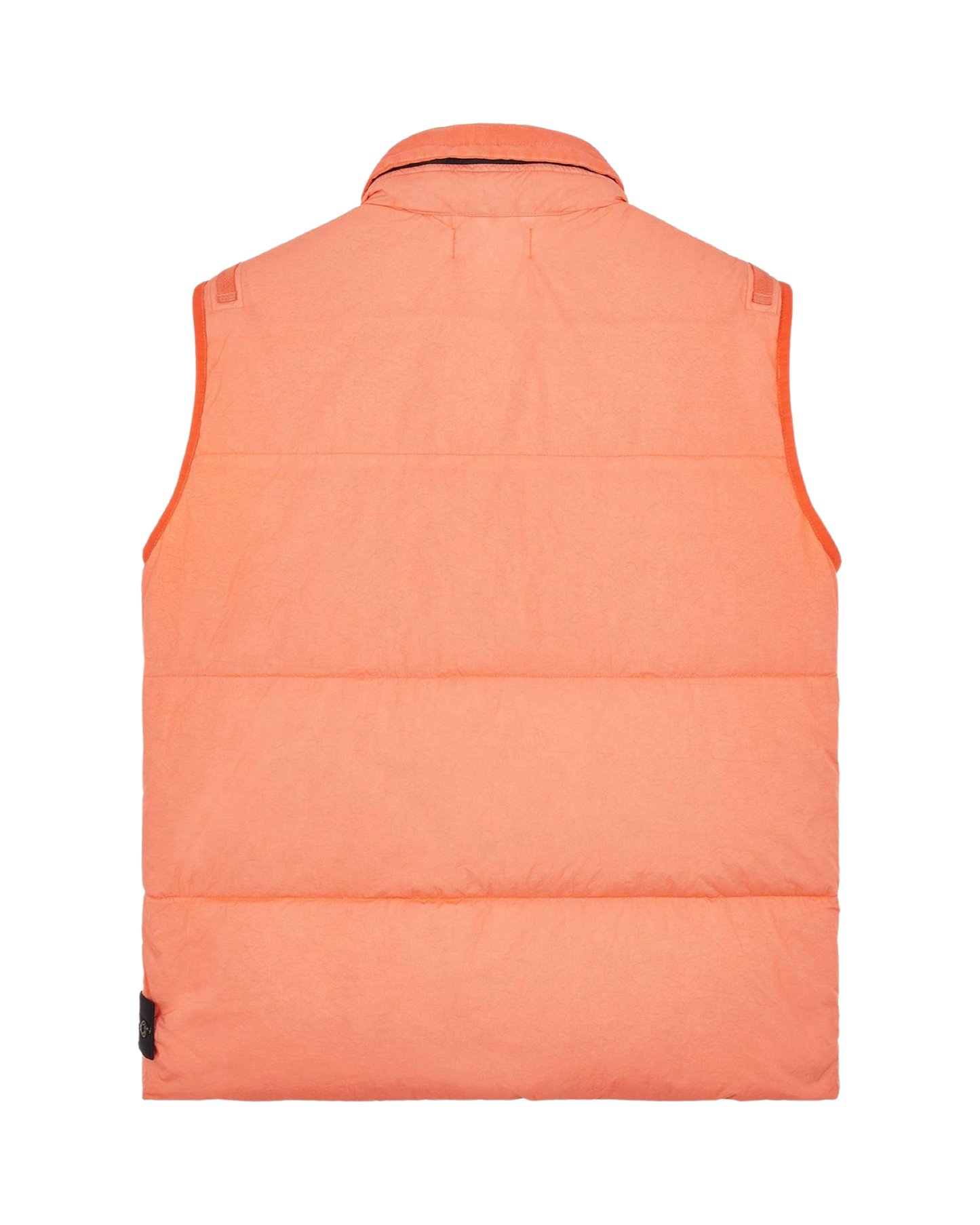 Stone Island Garment Dyed Crinkle Reps Bodywarmer In Pesca