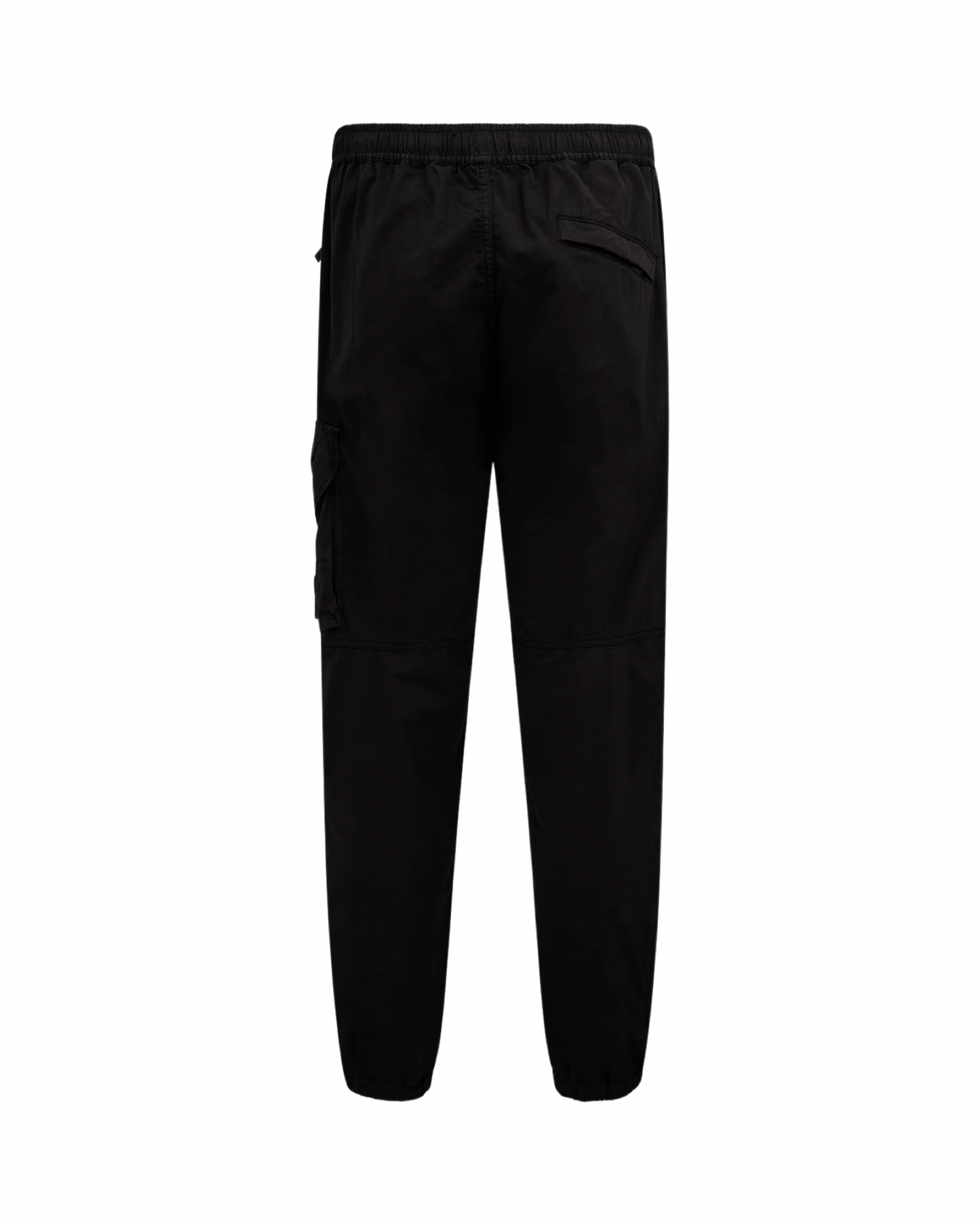 Stone Island Cargo Trousers In Black