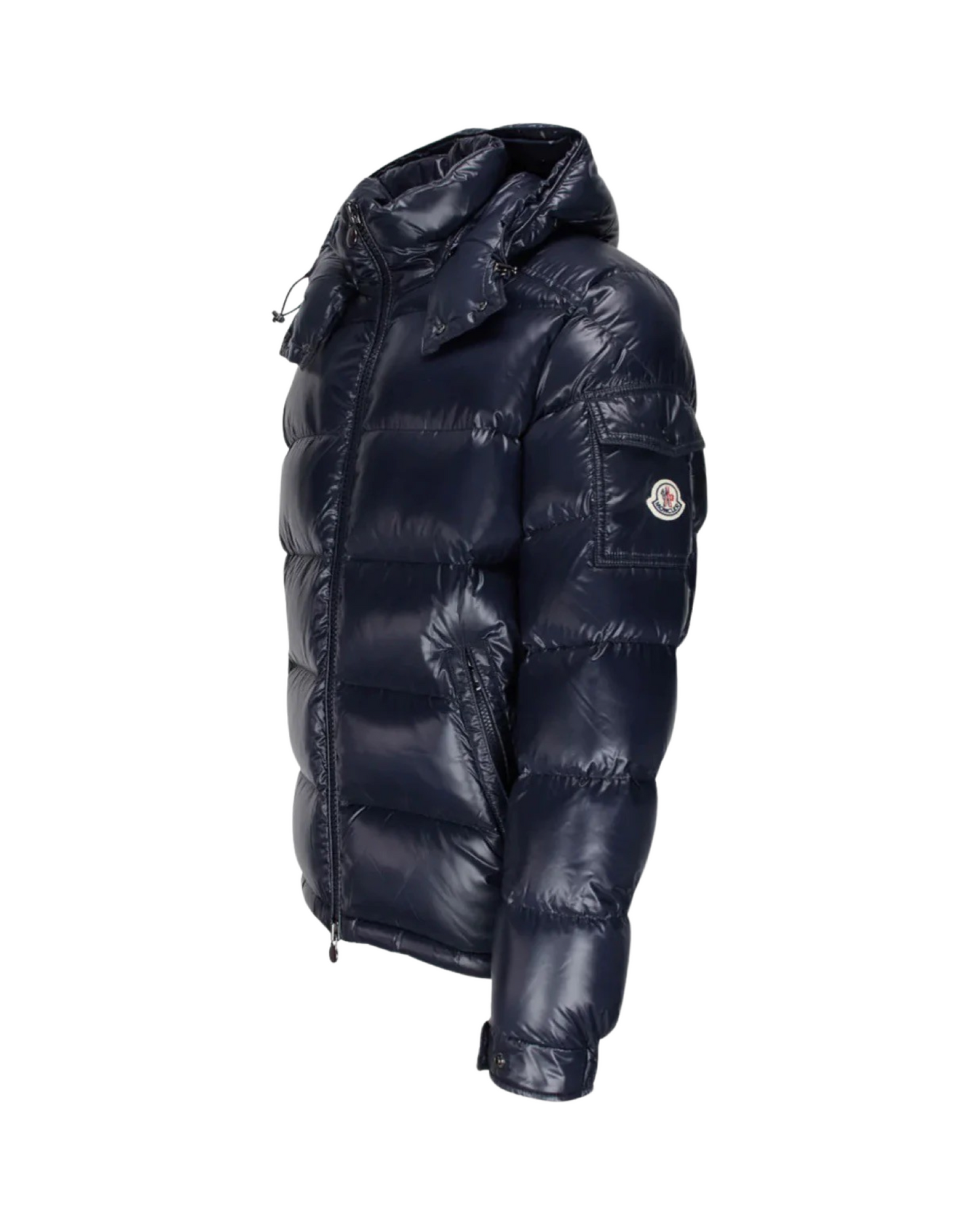 Moncler Maya Down Puffer Coat In Navy