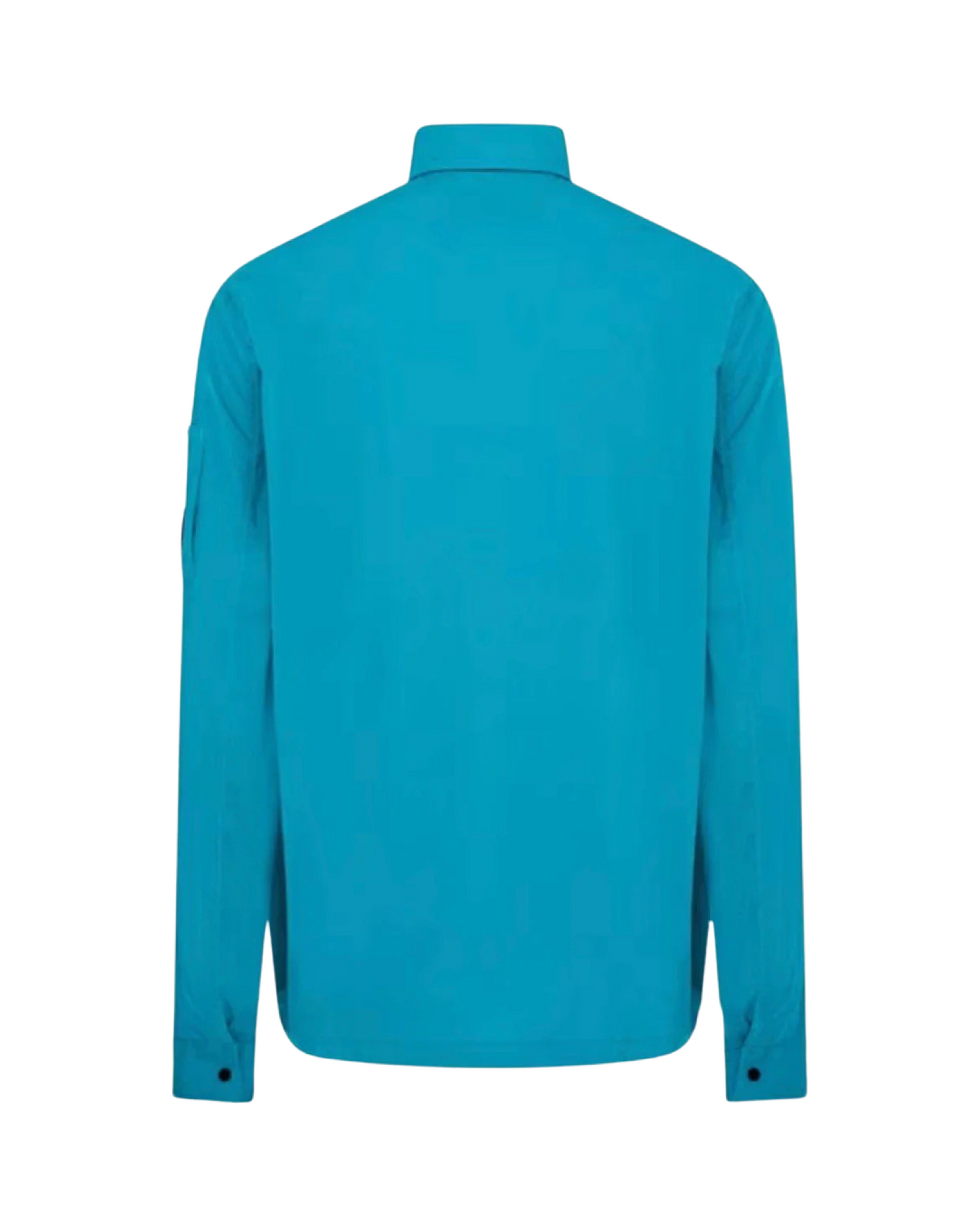 CP Company Lens Overshirt Jacket In Turquoise