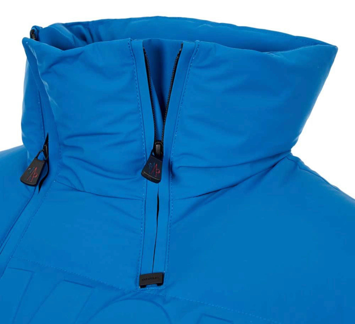 Moncler Grenoble Down Coat In Blue