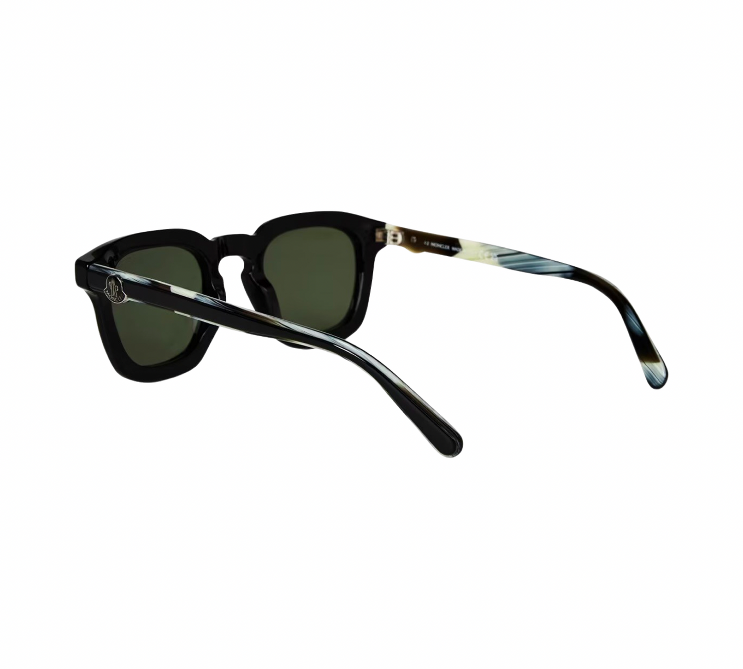 Moncler Logo Sunglasses In Black