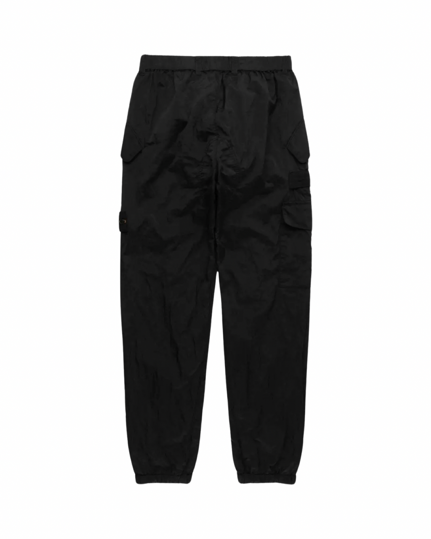 Stone Island Nylon Metal Cargo Trousers In Black