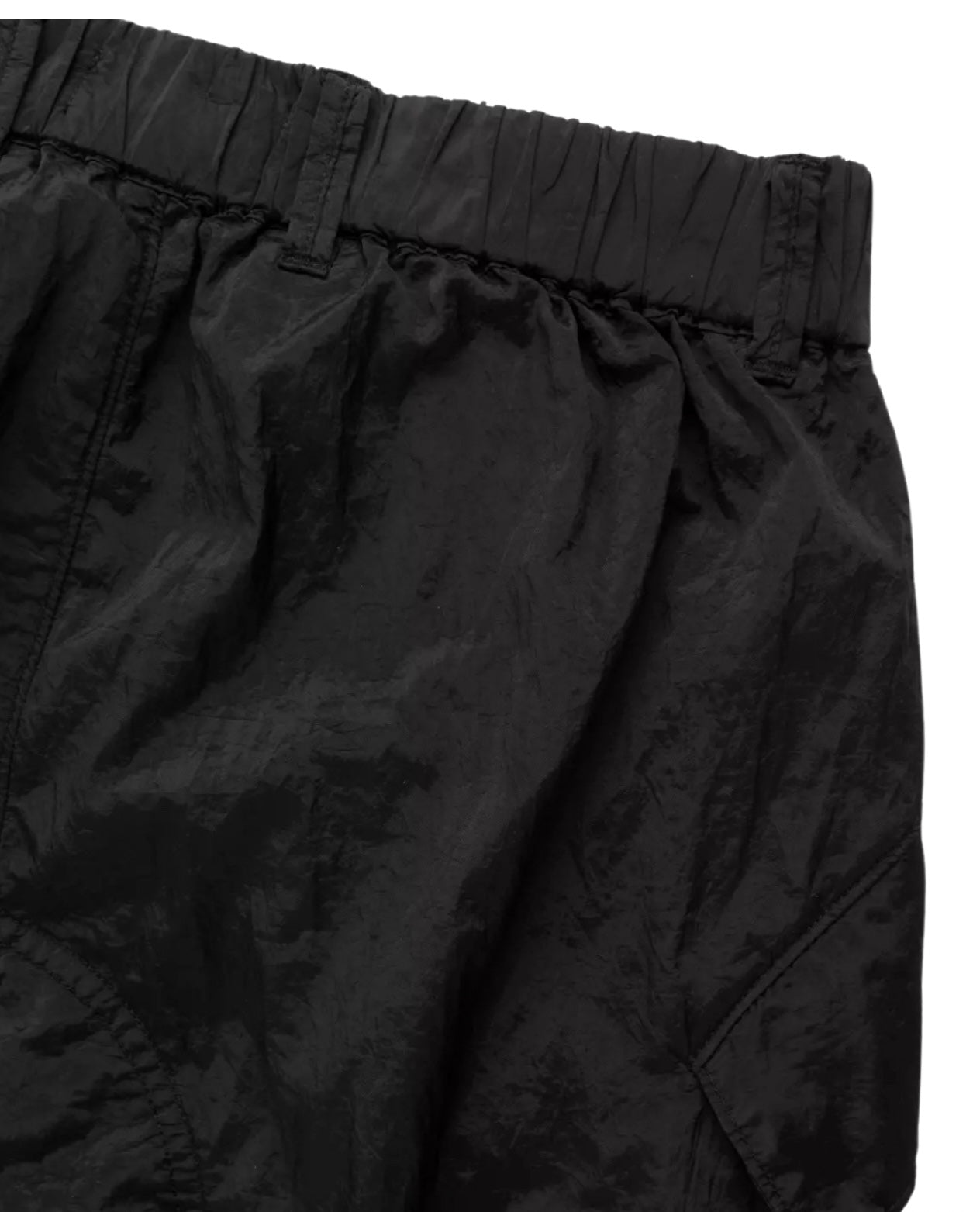 Stone Island Nylon Metal Cargo Trousers In Black