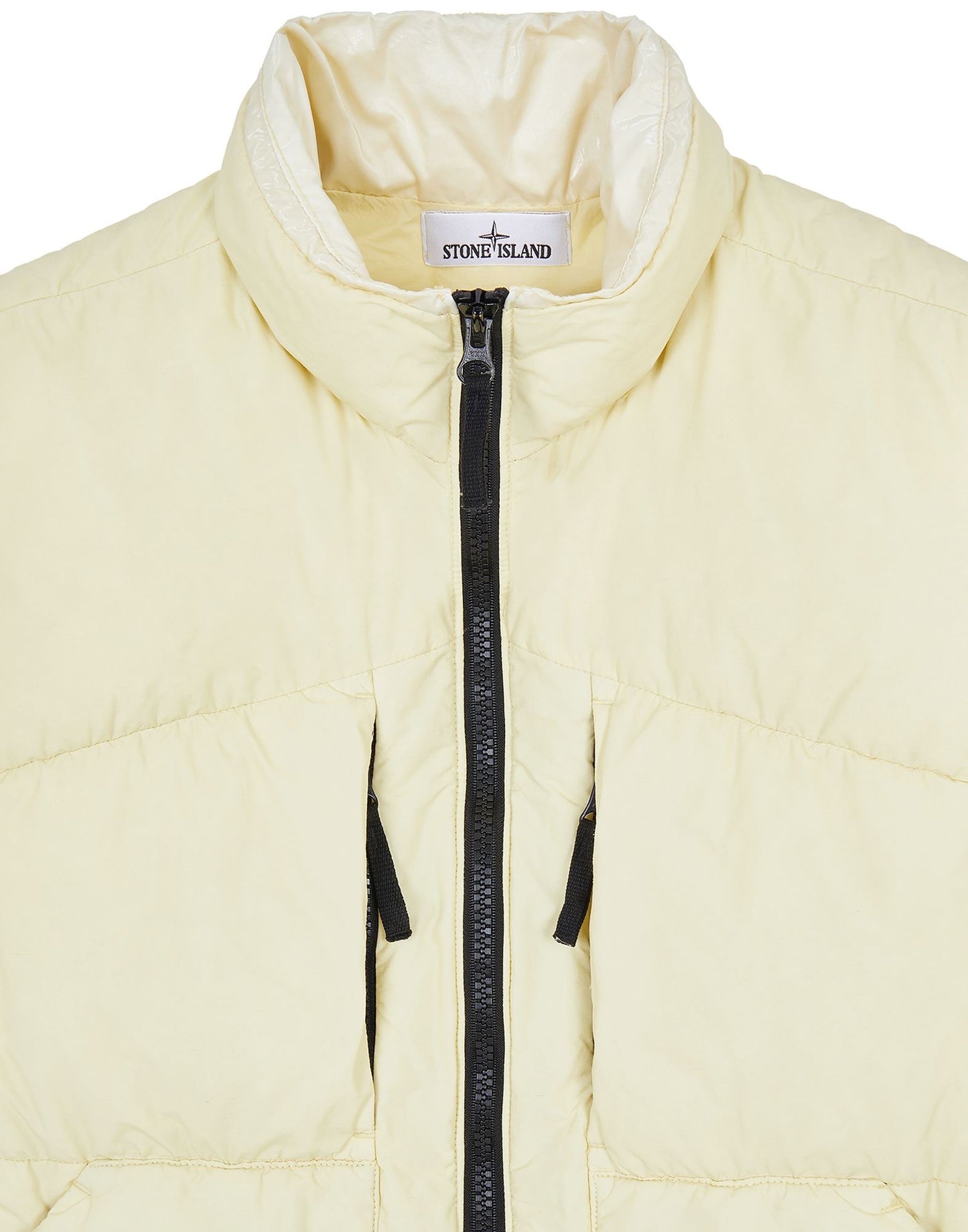 Stone Island Naslan Light Watro Down Bodywarmer In Burro