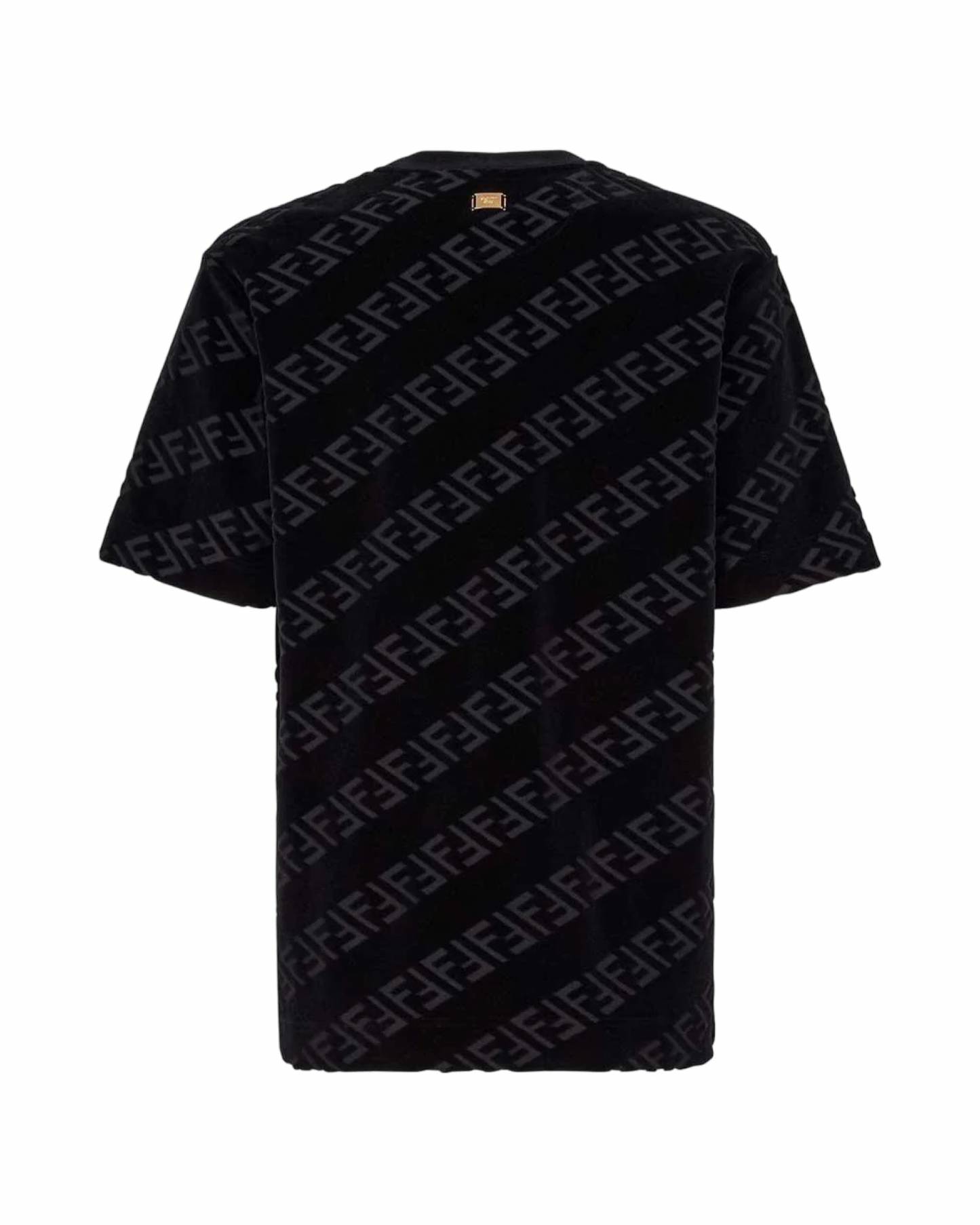 Fendi FF T-Shirt In Black