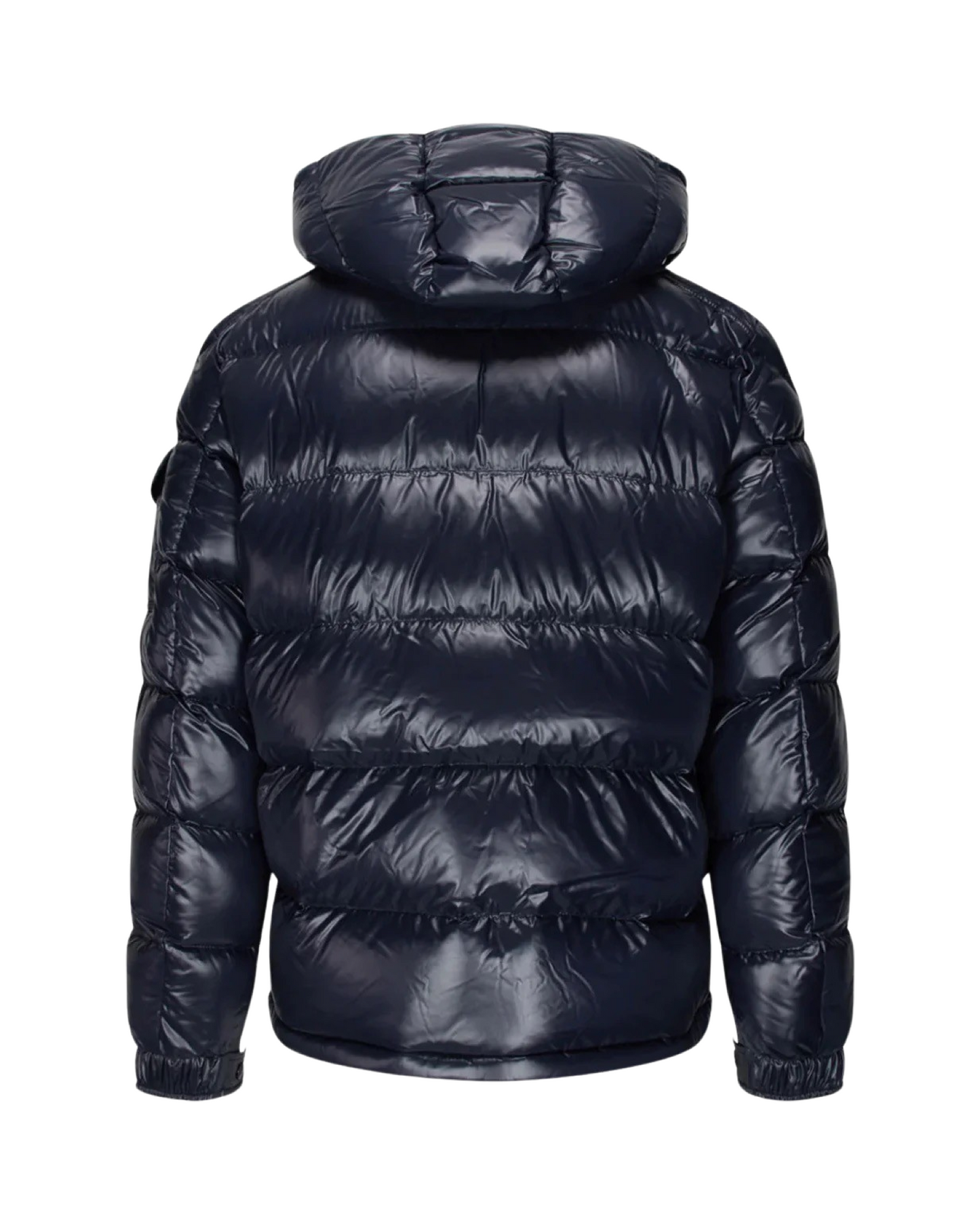 Moncler Maya Down Puffer Coat In Navy