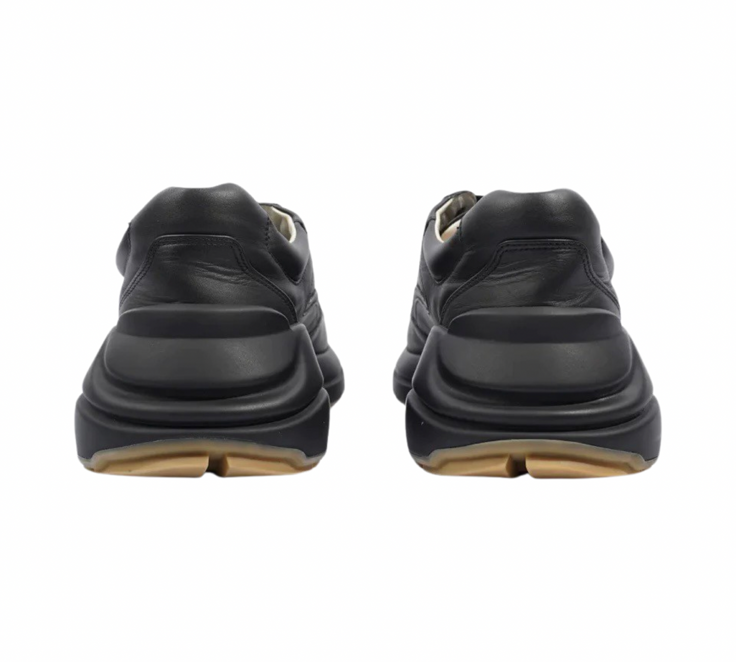 Gucci GG Logo Trainers In Black