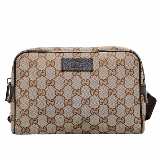 Gucci GG Cross Body Bag In Beige