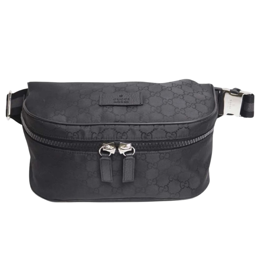 Gucci GG Cross Body Bag In Black