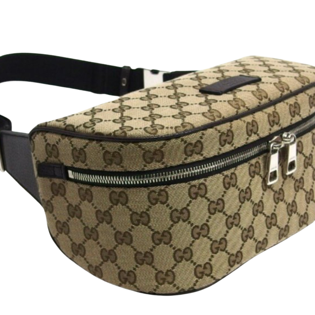Gucci GG Cross Body Bag In Beige