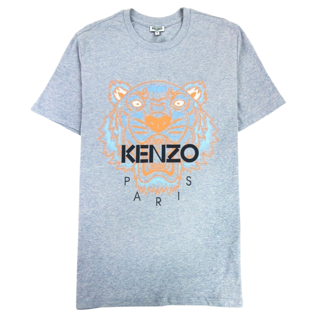 Kenzo Tiger T-shirt In Blue