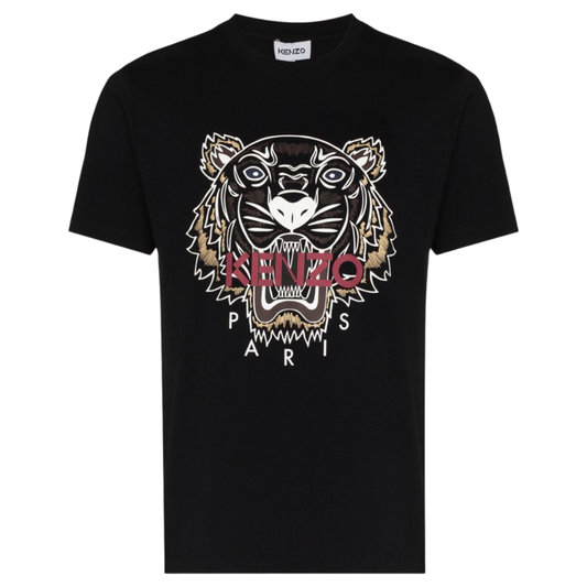 Kenzo Tiger T-shirt In Black