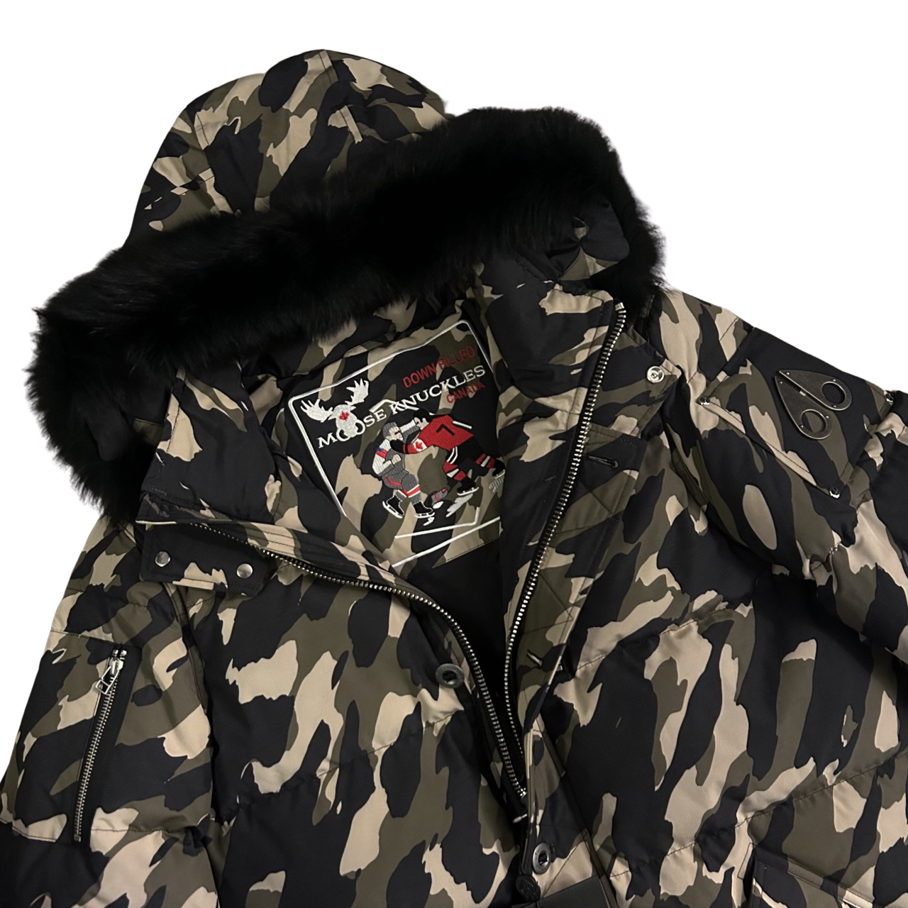 Moose Knuckles 3Q Camouflage Coat