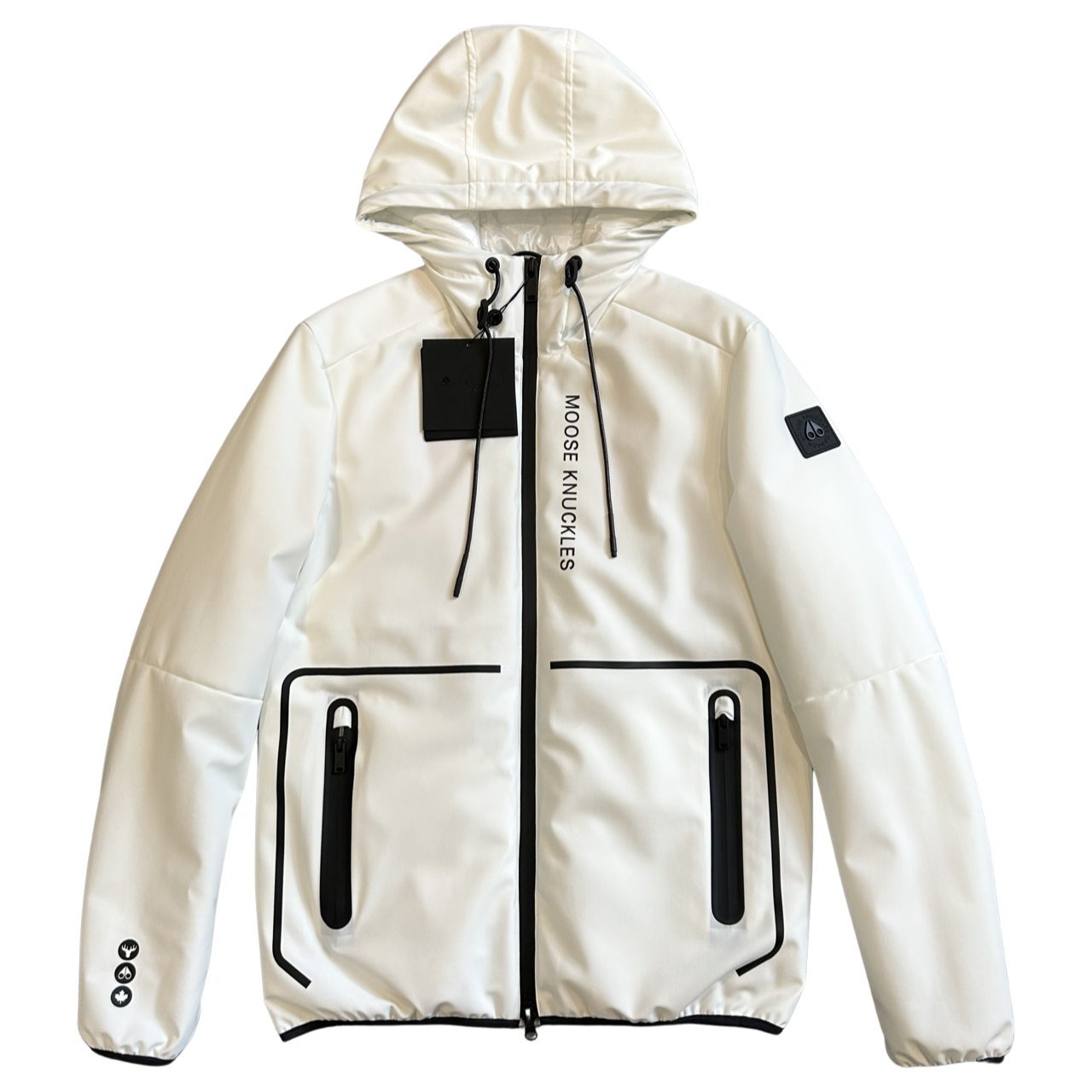 Moose Knuckles Grayton Jacket In White