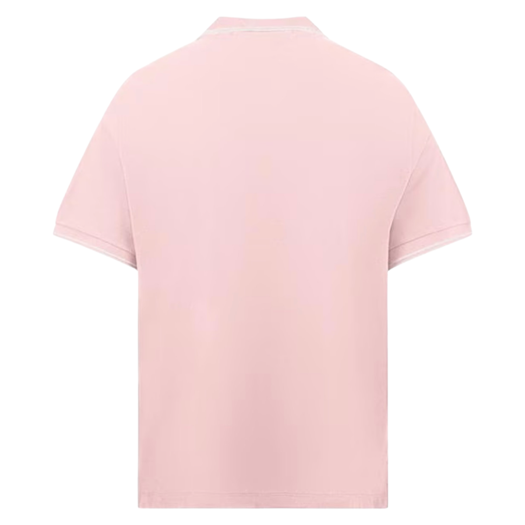 Stone Island Polo Shirt In Pink