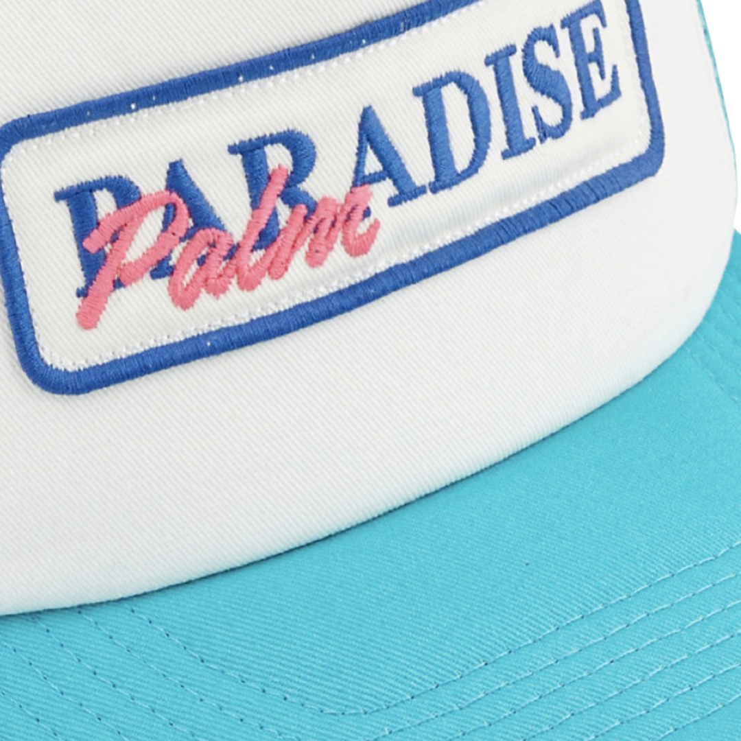 Palm Angels Paradise Hat In Blue