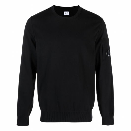 CP Company Lens Sweater In Black