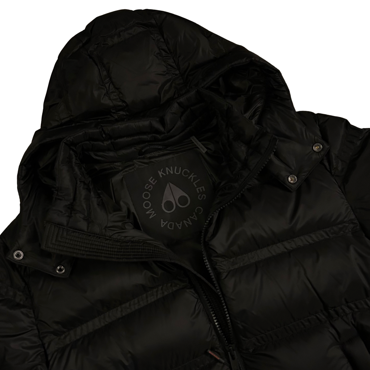 Moose Knuckles Down Coat In Black