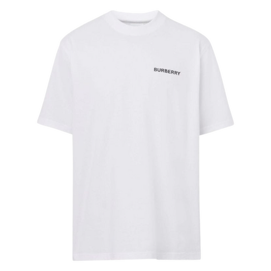 Burberry Logo T-shirt In White