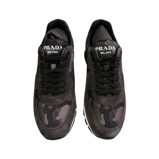 Prada Nylon Camouflage Trainers