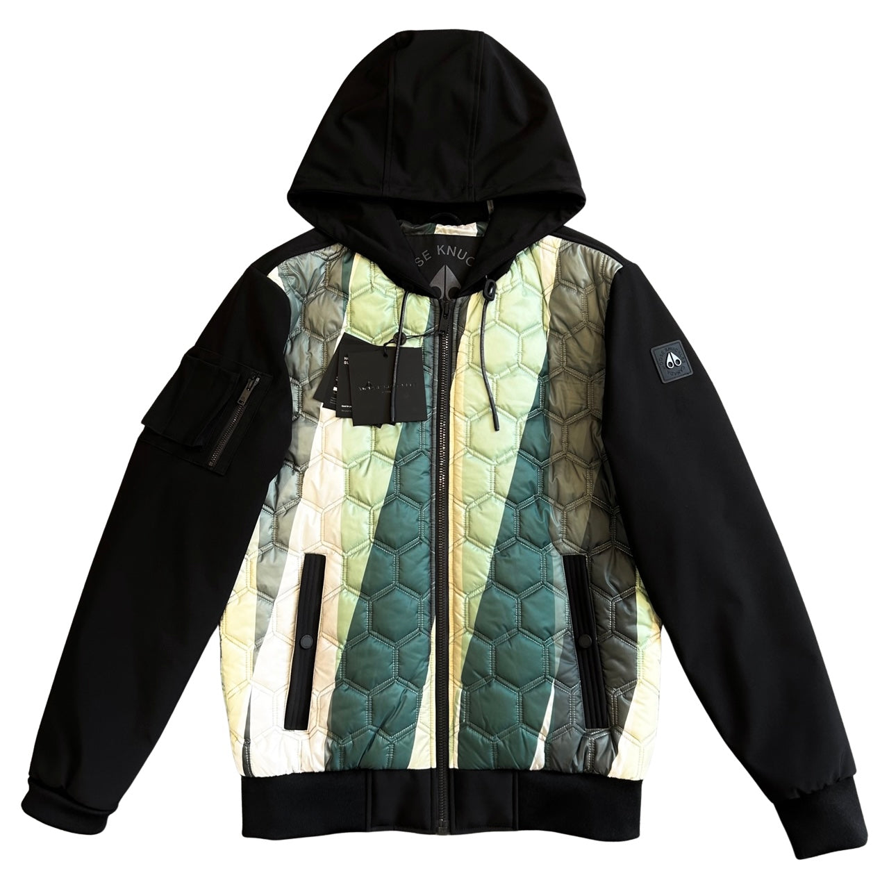 Moose Knuckles Daytona Coat In Black