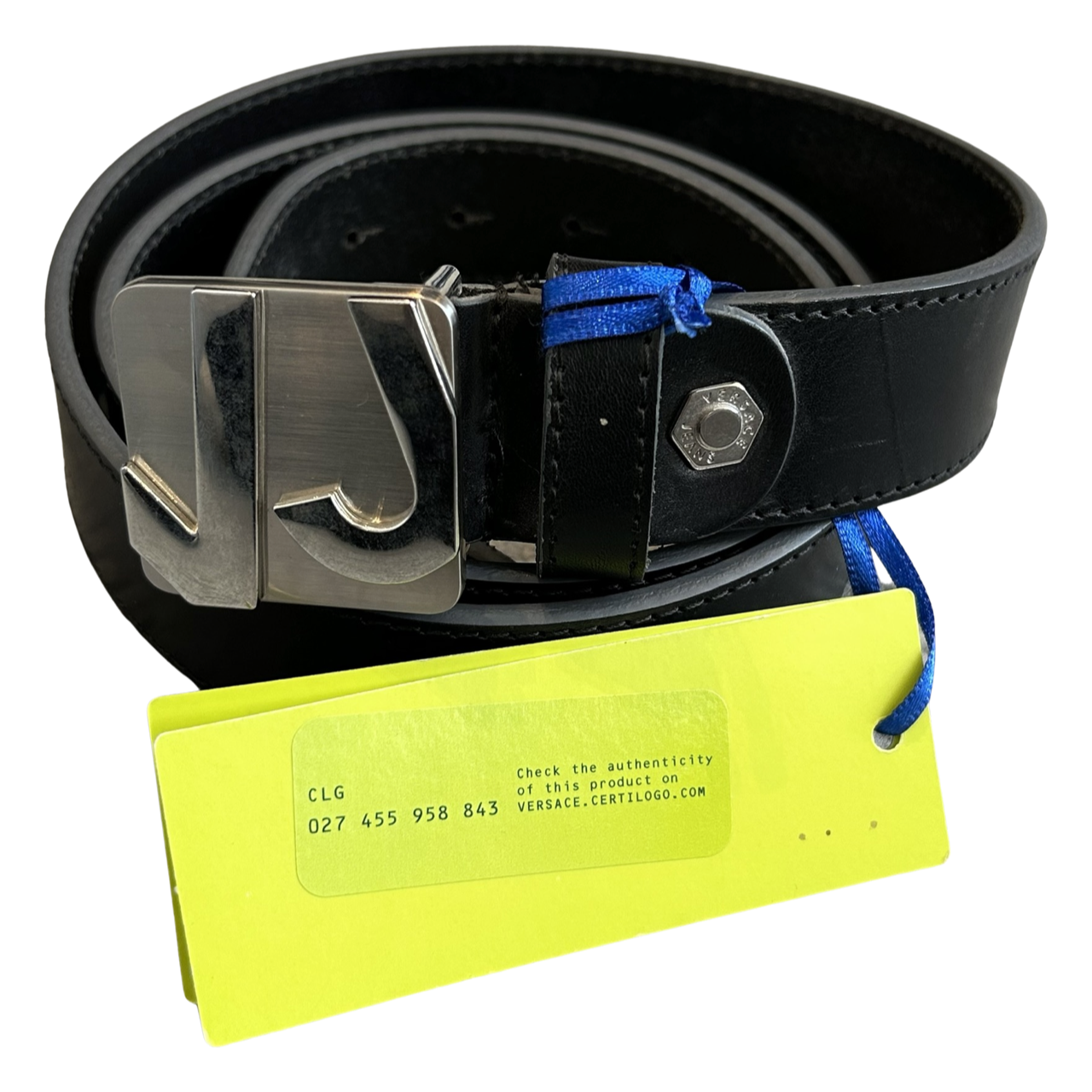 Versace Jeans VJ Belt In Black