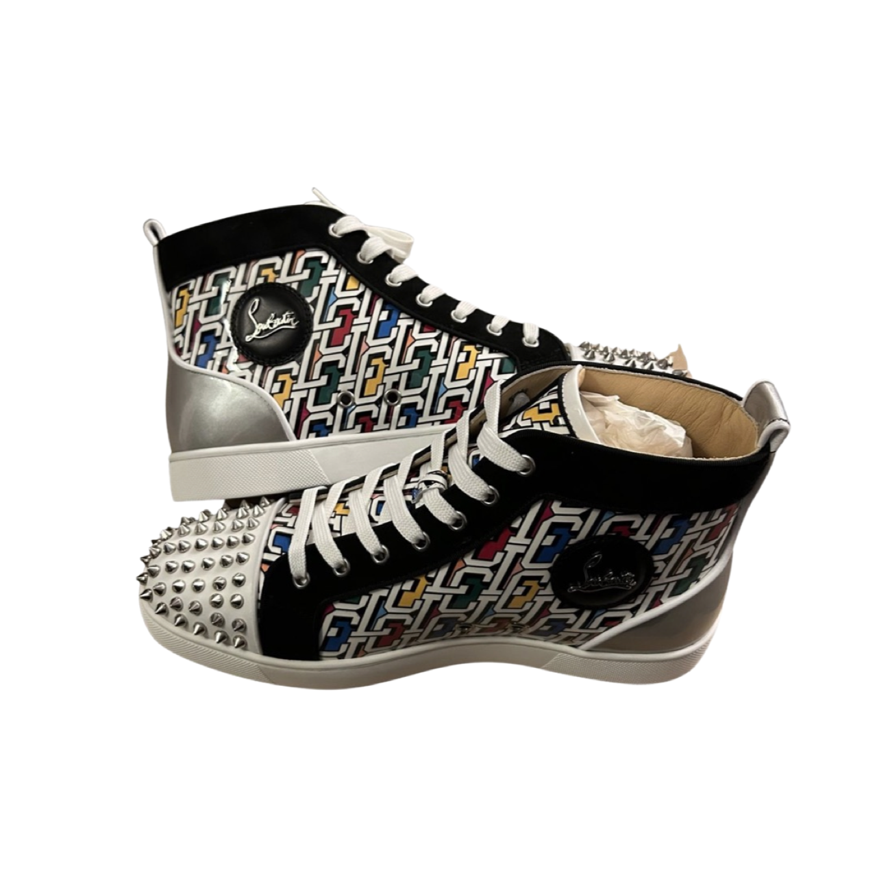 Christian Louboutin High Top Spike Trainers