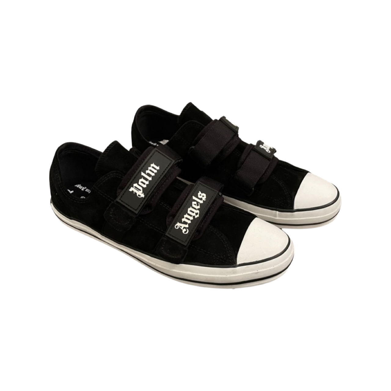 Palm Angels Logo Trainers In Black