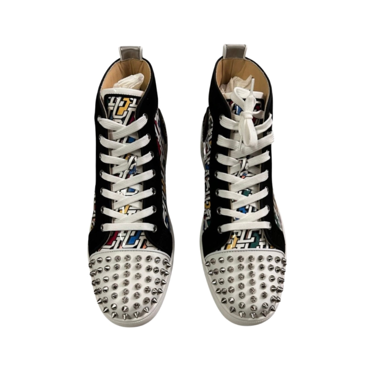 Christian Louboutin High Top Spike Trainers