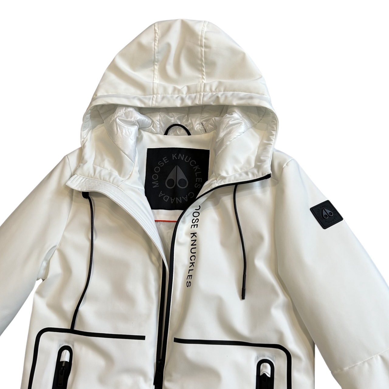 Moose Knuckles Grayton Jacket In White