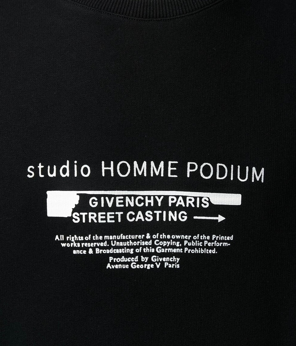 Givenchy Studio HOMME Podium Sweater In Black