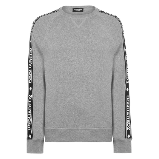 Dsquared2 Tape Sweater In Grey