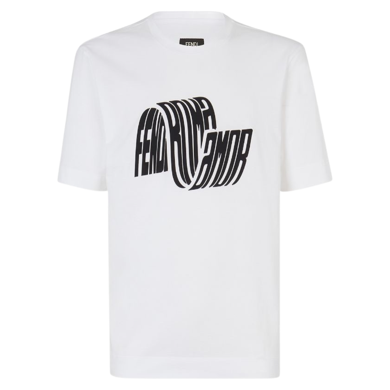 Fendi ROMA T-Shirt In White