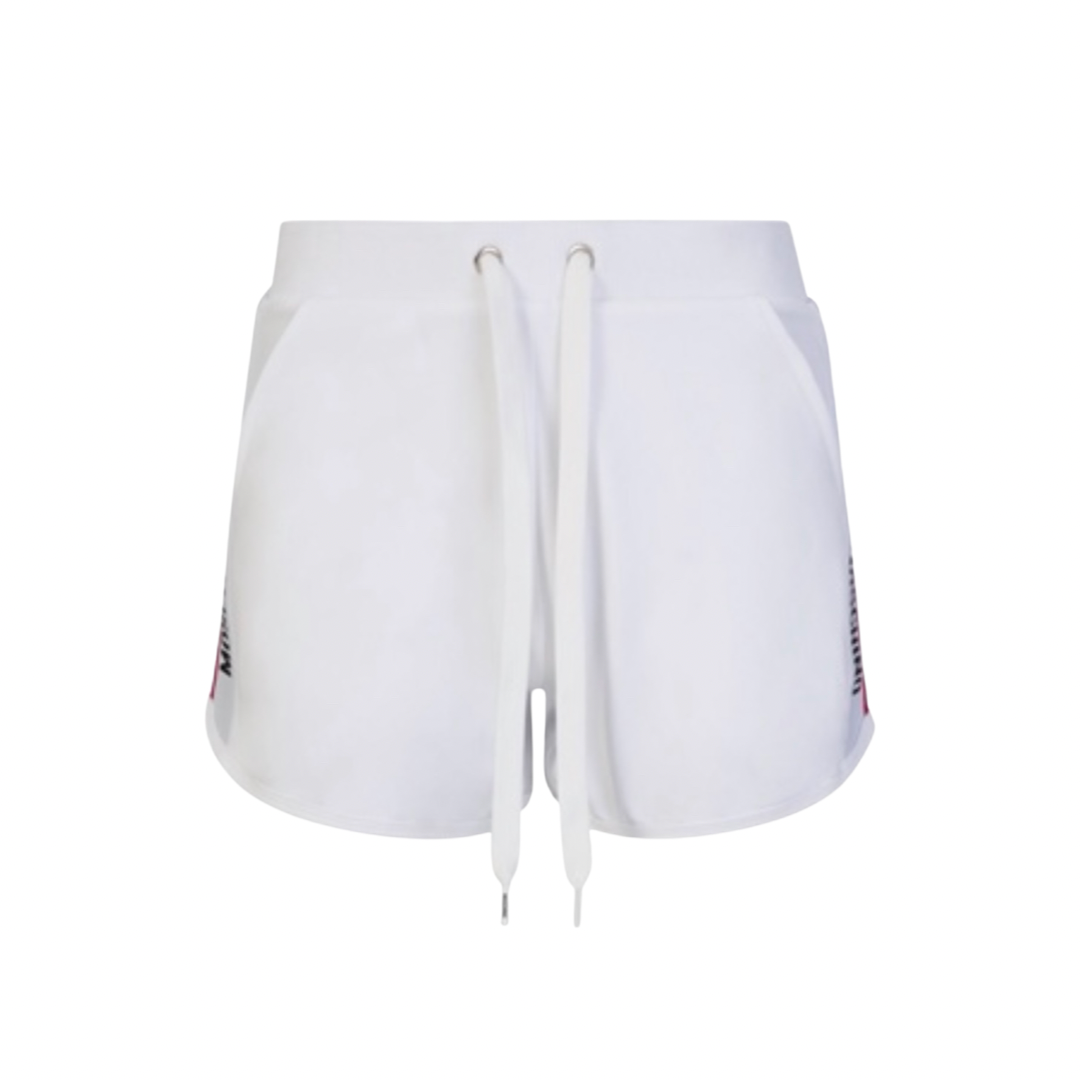 Moschino Tape Shorts In White