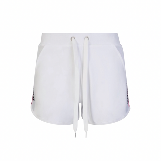 Moschino Tape Shorts In White