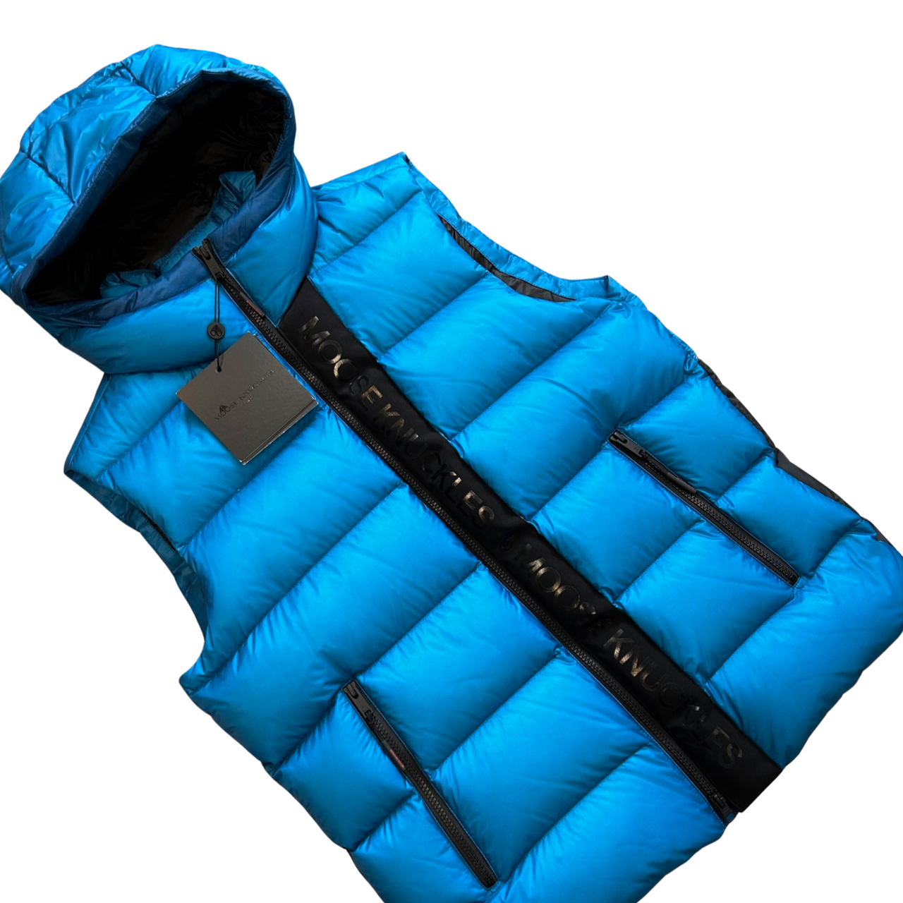 Moose Knuckles Orwell Bodywarmer In Blue