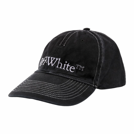 Off-White Logo Hat In Black