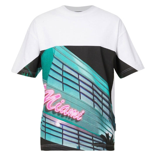 Palm Angels “Miami” T-shirt In White